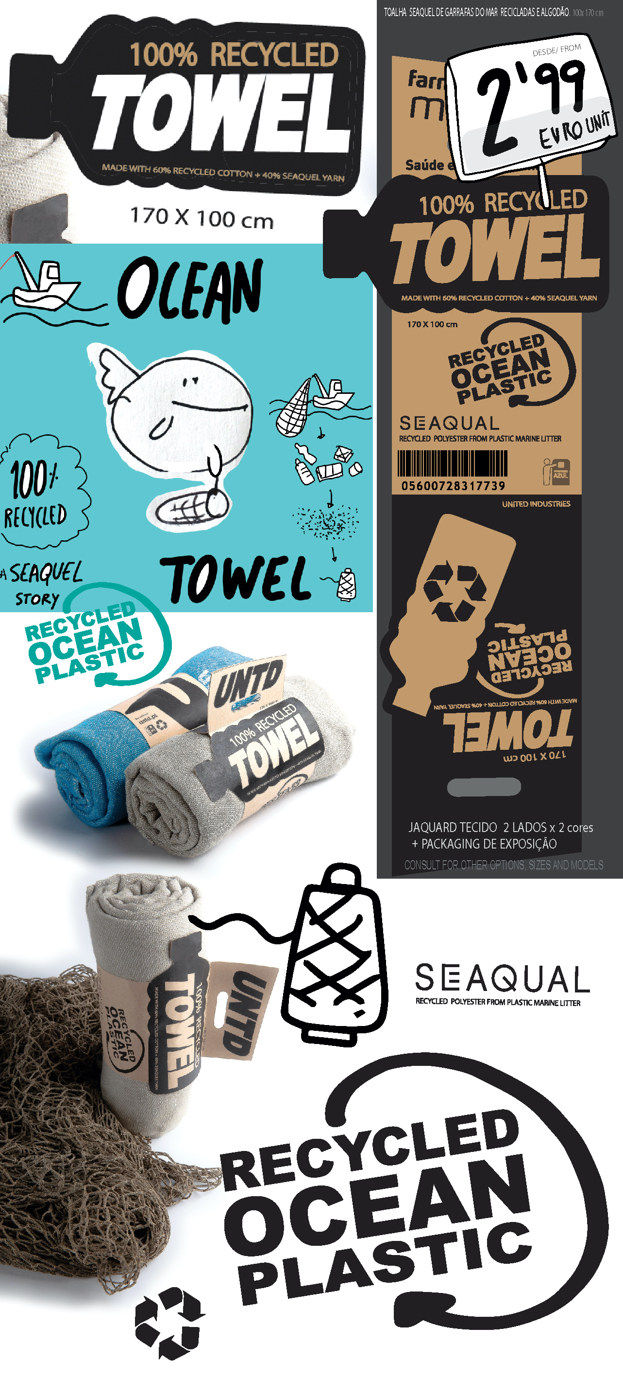 OCEAN TOWEL — KUKURUZA®
